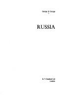 Cover of: Russia. by George St George