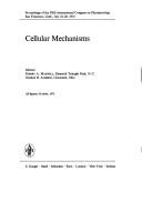 Cover of: Cellular mechanisms.