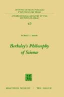 Cover of: Berkeley's philosophy of science by Richard J. Brook