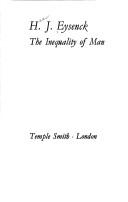 Cover of: The inequality of man