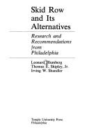 Cover of: Skid Row and its alternatives by Leonard U. Blumberg