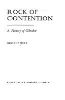 Cover of: Rock of contention by George Hills