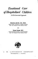 Cover of: Emotional care of hospitalized children by Madeline Petrillo