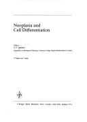Cover of: Neoplasia and cell differentiation.