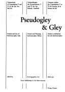 Pseudogley and gley: genesis and use of hydromorphic soils by International Society of Soil Science. Fifth Commission.