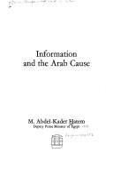 Cover of: Information and the Arab cause