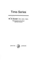 Time-series by Maurice G. Kendall