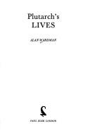 Cover of: Plutarch's Lives.