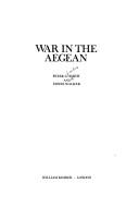 Cover of: War in the Aegean