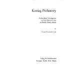 Cover of: Koniag prehistory: archaeological investigations at late prehistoric sites on Kodiak Island, Alaska.