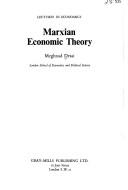 Marxian economic theory by Meghnad Desai