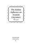 Cover of: The Italian influence on Scottish literature by Ronald D. S. Jack