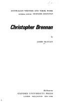 Christopher Brennan by James Phillip McAuley