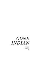 Gone Indian by Robert Kroetsch