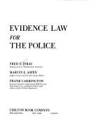 Cover of: Evidence law for the police
