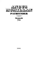 Cover of: Angus McMillan: pathfinder