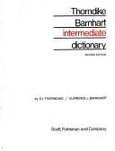 Thorndike Barnhart intermediate dictionary by Edward L. Thorndike, Clarence Lewis Barnhart