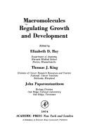 Cover of: Macromolecules regulating growth and development by Society for Developmental Biology.