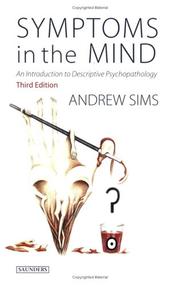 Cover of: Symptoms in the Mind by Andrew C. P. Sims