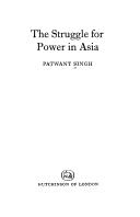 Cover of: The struggle for power in Asia.