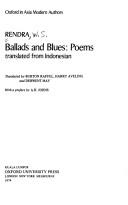 Ballads and blues by Willibrodus Surendra Rendra