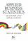 Cover of: Applied business statistics