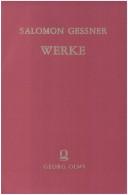 Cover of: Werke.: [Auswahl].