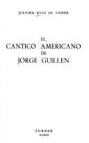 Cover of: El cántico americano de Jorge Guillén.
