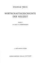 Cover of: Wirtschaftsgeschichte der Neuzeit.