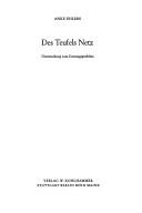 Cover of: Des Teufels Netz: Untersuchung zum Gattungsproblem.