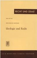 Cover of: Ideologie und Recht