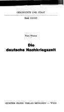 Cover of: Die deutsche Nachkriegszeit by Paul Noack