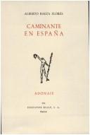 Cover of: Caminante en España.