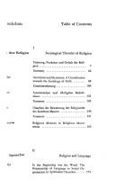 Cover of: Sociological theories of religion/religion and language = Zur Theorie der Religion/Religion und Sprache.