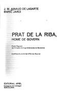 Cover of: Prat de la Riba: home de govern