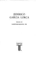 Cover of: Federico García Lorca.