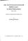 Cover of: Die nationalpolnische Bewegung in Westpreussen 1815-1871