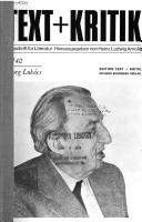 Cover of: Georg Lukács.