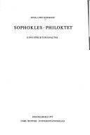Cover of: Sophokles: Philoktet: eine Strukturanalyse.