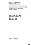 Cover of: Historias del 36