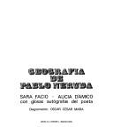 Cover of: Geografía de Pablo Neruda