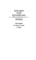 Cover of: Werke.