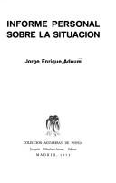 Cover of: Informe personal sobre la situación.