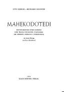 Mahekodotedi by Otto Zerries