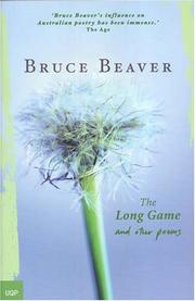 Cover of: The long game, and other poems