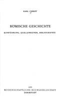 Cover of: Römische Geschichte.