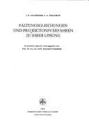 Cover of: Faltungsgleichungen und Projektionsverfahren zu ihrer Lösung by Gohberg, I.