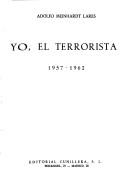 Yo, el terrorista by Adolfo Meinhardt Lares