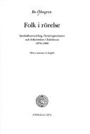 Folk i rörelse by Bo Öhngren