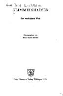 Cover of: Die verkehrte Welt by Hans Jakob Christoffel von Grimmelshausen